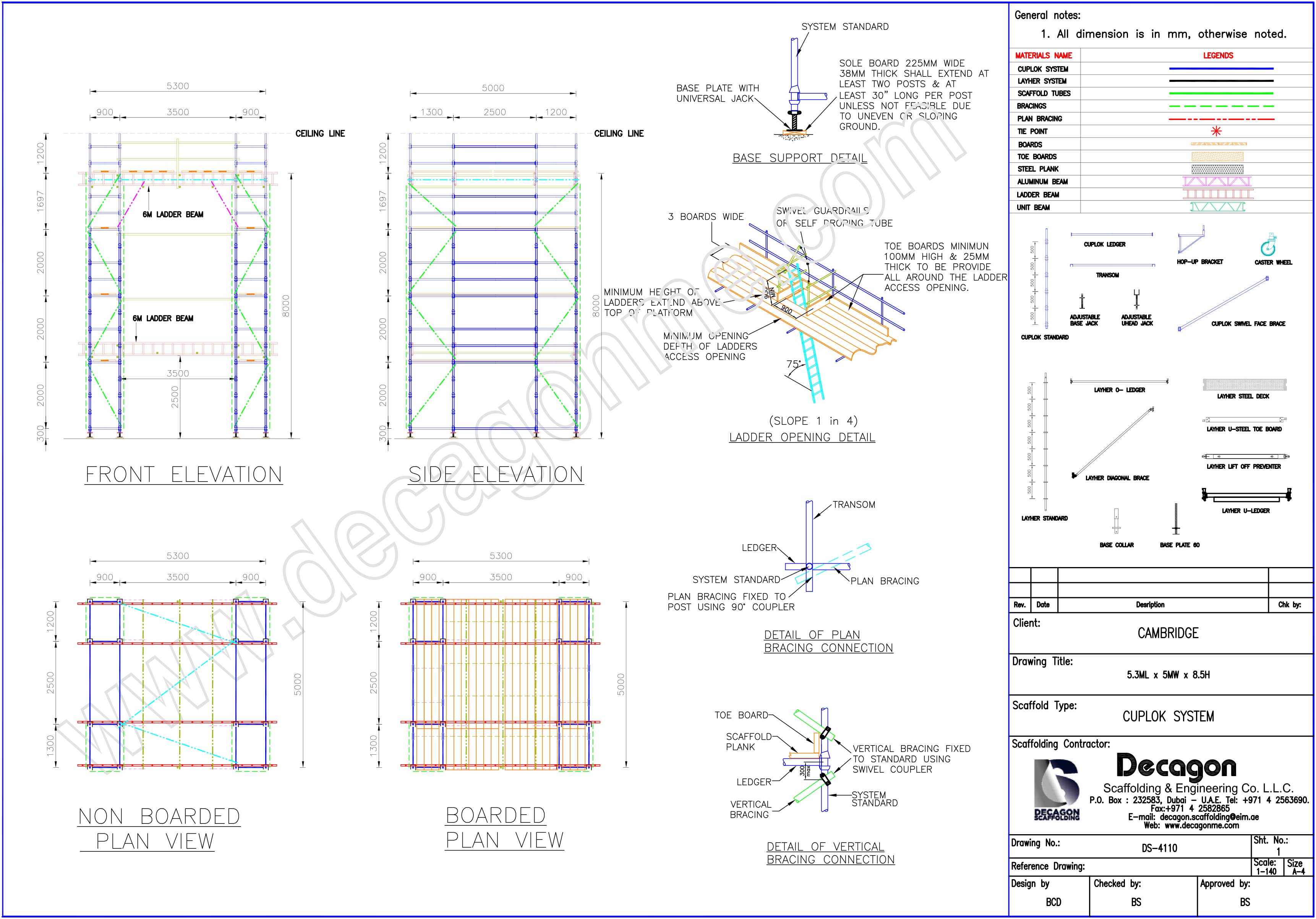 scaffolding and formwork companies in uae